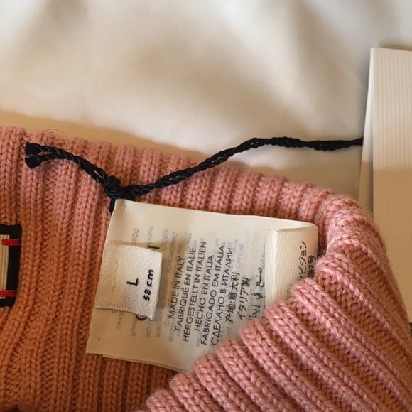 ❤️ Authentic Pink Knit Hat main image 6